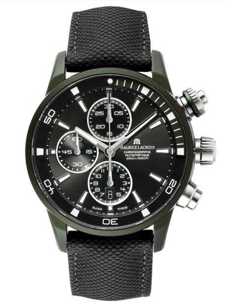 Review Maurice Lacroix PT6028-ALB211-331 pontos s chronograph watch sale